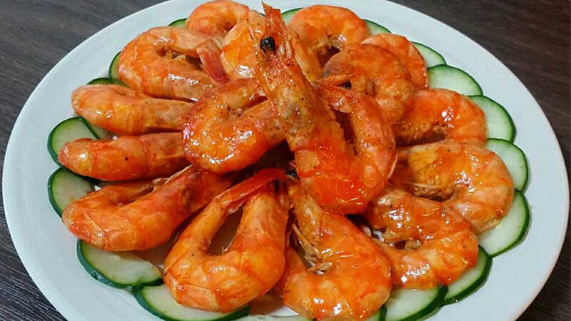 Món mặn chế biến với Tôm